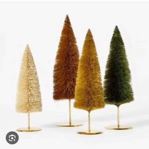 Threshold designed‎ with Studio McGee Set of 4 Decorative Bottle Brush NWT